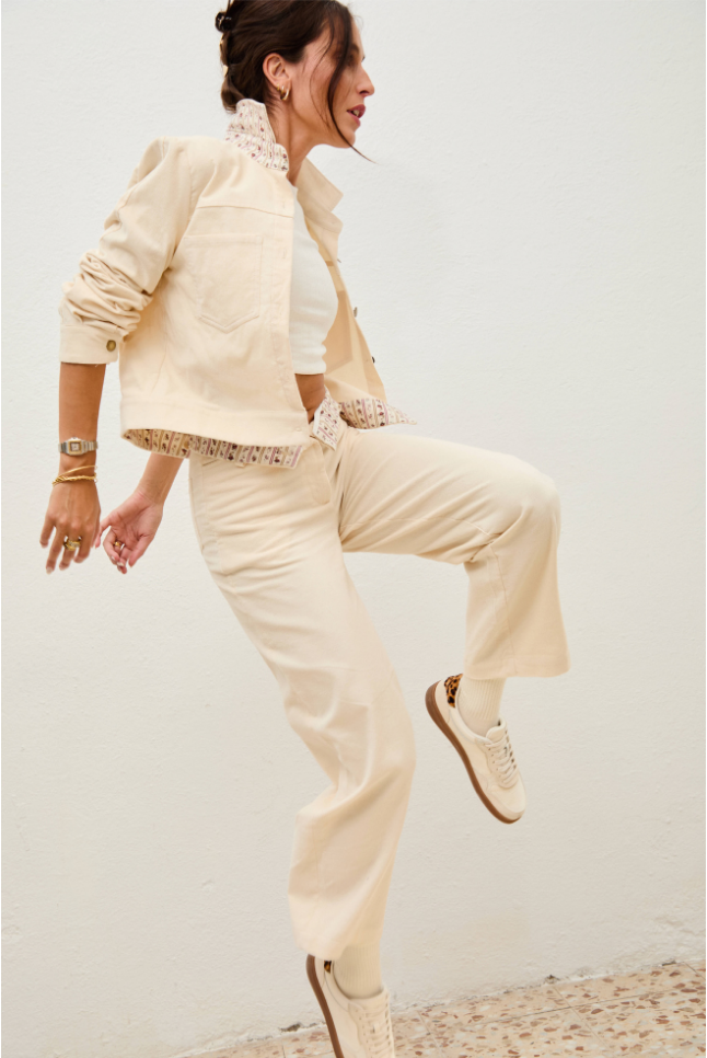 pantalón noa marfil ◎