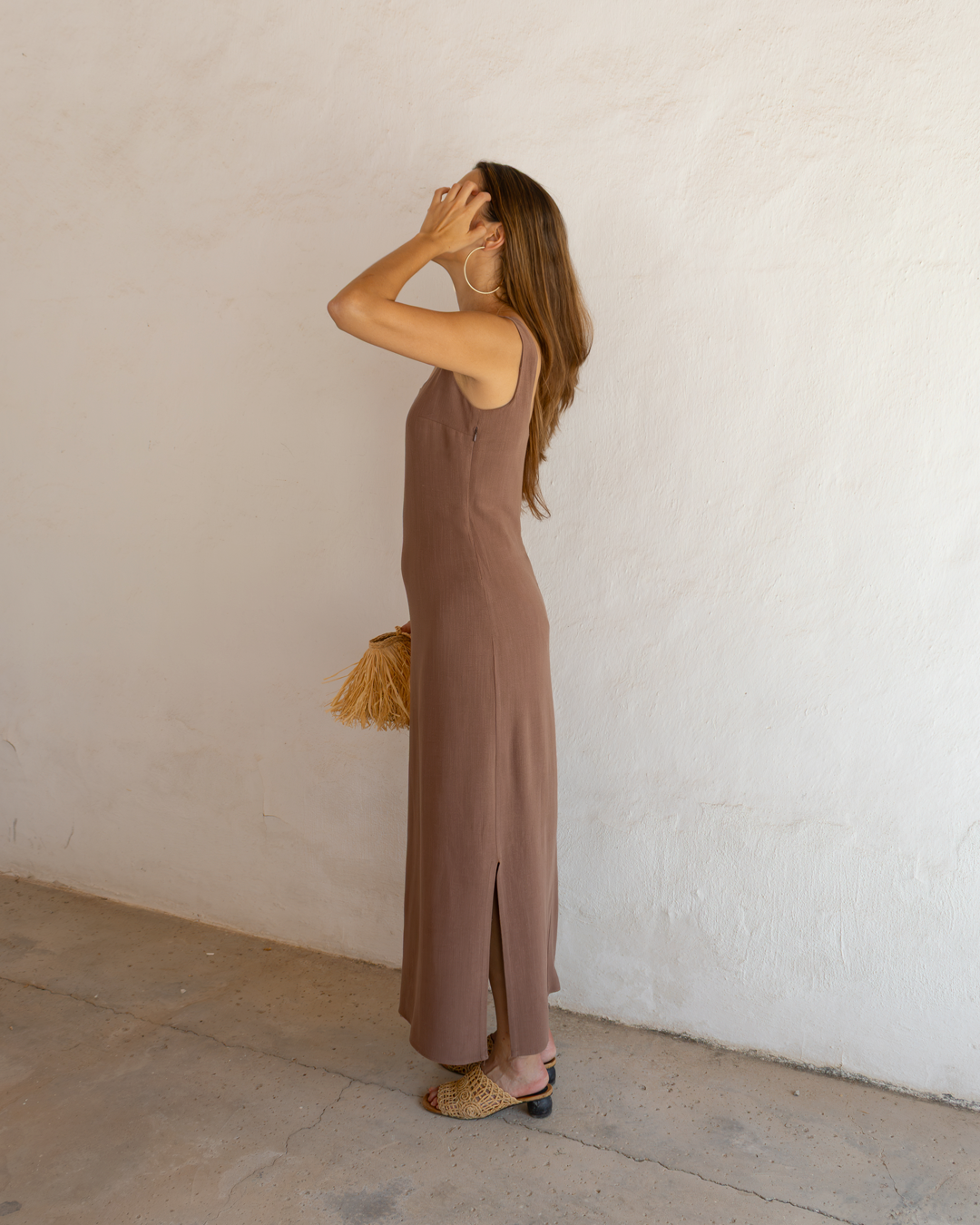 vestido olivia chocolate ◎
