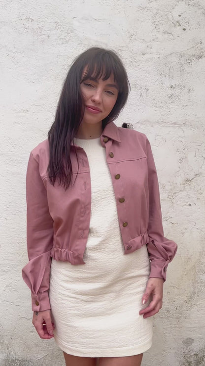 chaqueta valeria rosa