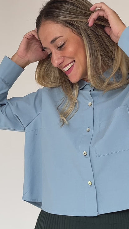 denim lily shirt 