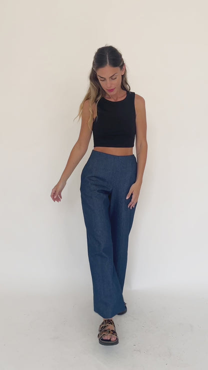 pantalón lara denim