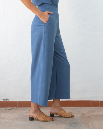 pantalón tahiri cobalto △