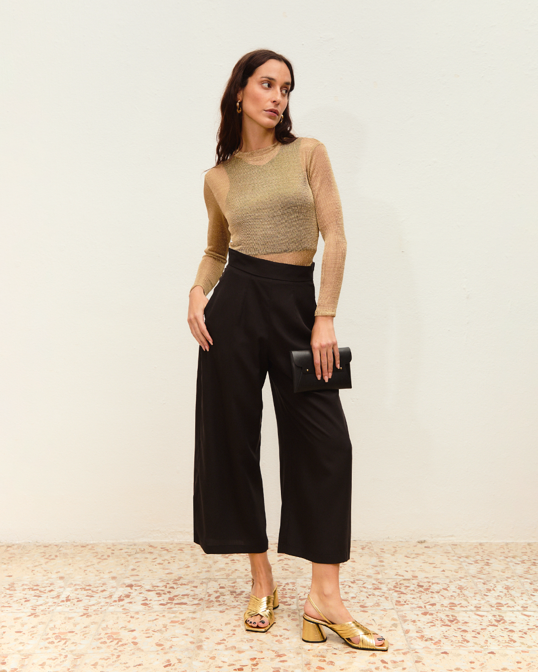 pantalón tahiri negro