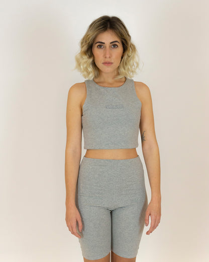 gray dahlia top