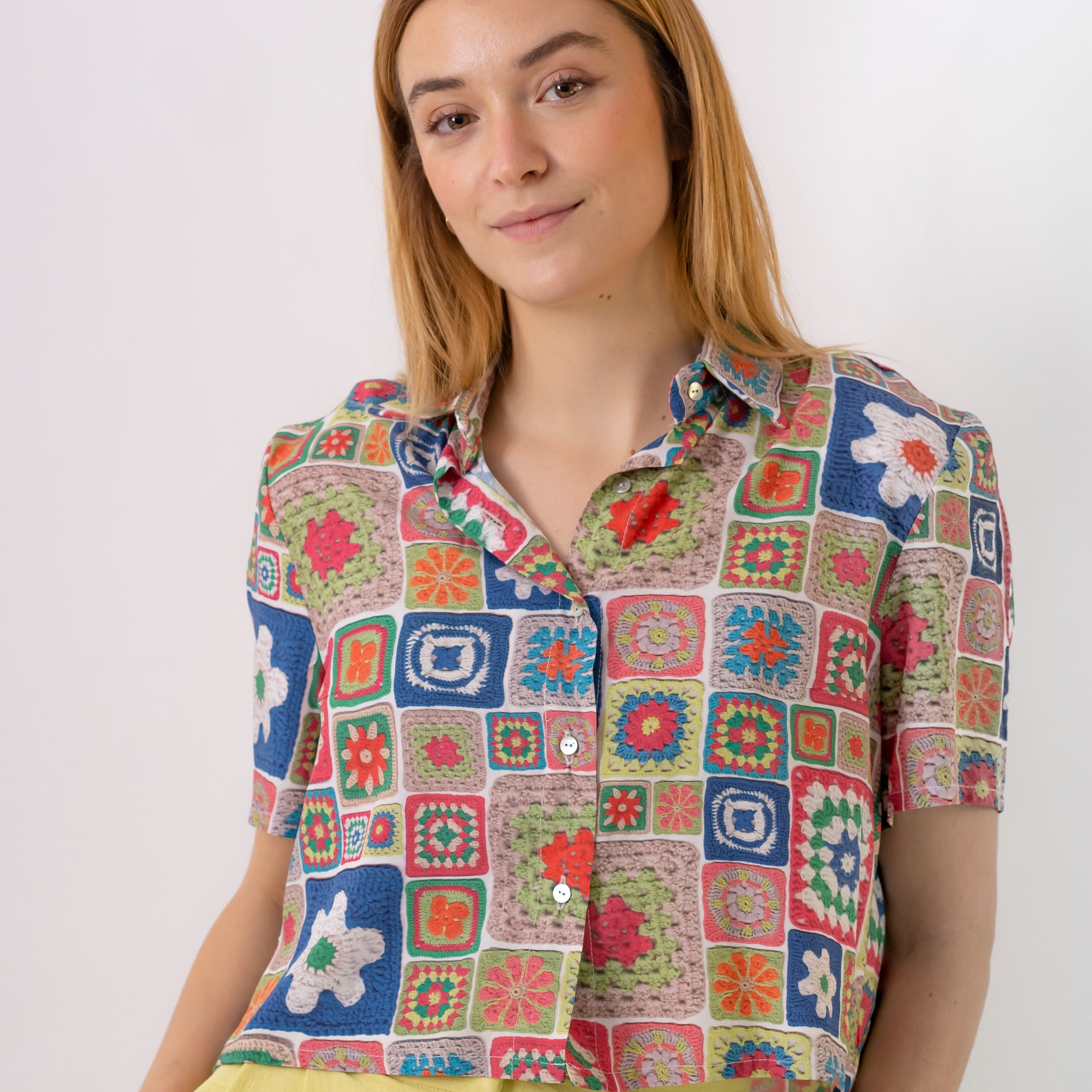 nicole crochet shirt